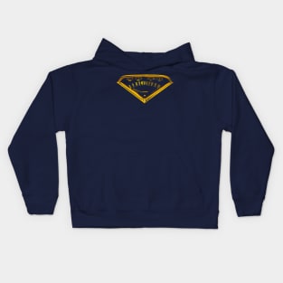 Gold 1950s Speedometer Kids Hoodie